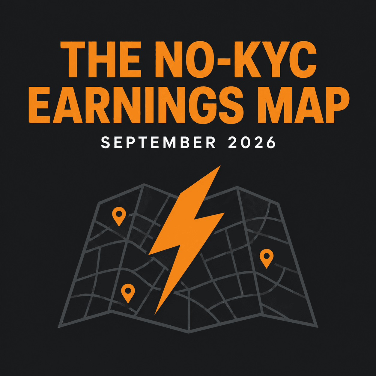 The No-KYC Earnings Map - September 2026